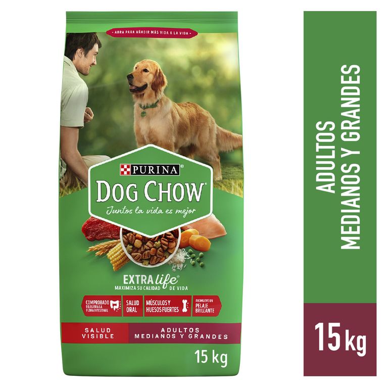 Adultos Raza Mediana y Grande Croquetas Perros 15kg