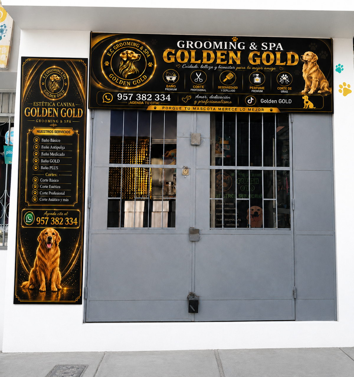 E.C Grooming & Spa Golden Gold