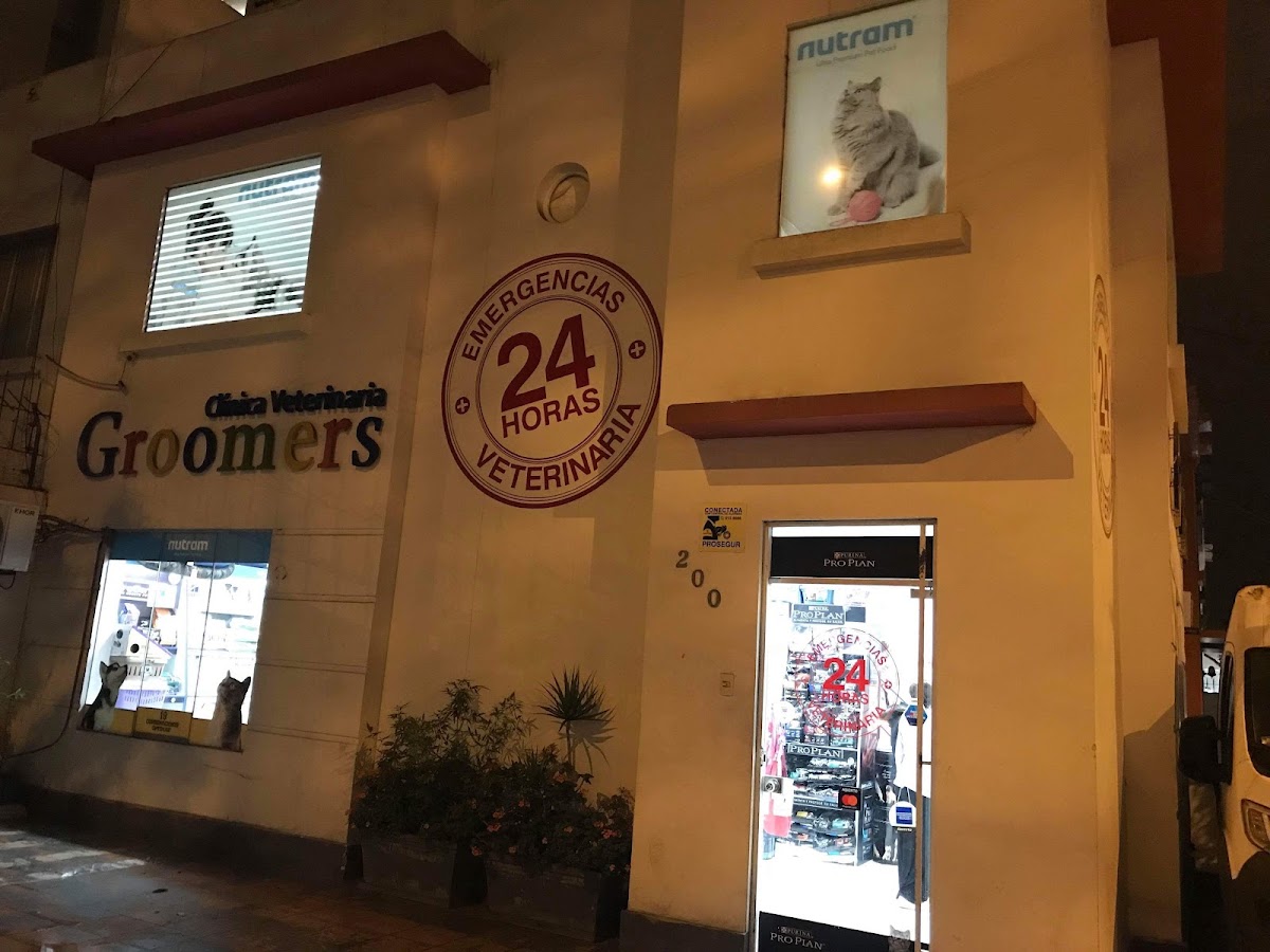 CLINICA VETERINARIA GROOMERS sede Jorge Chavez Miraflores