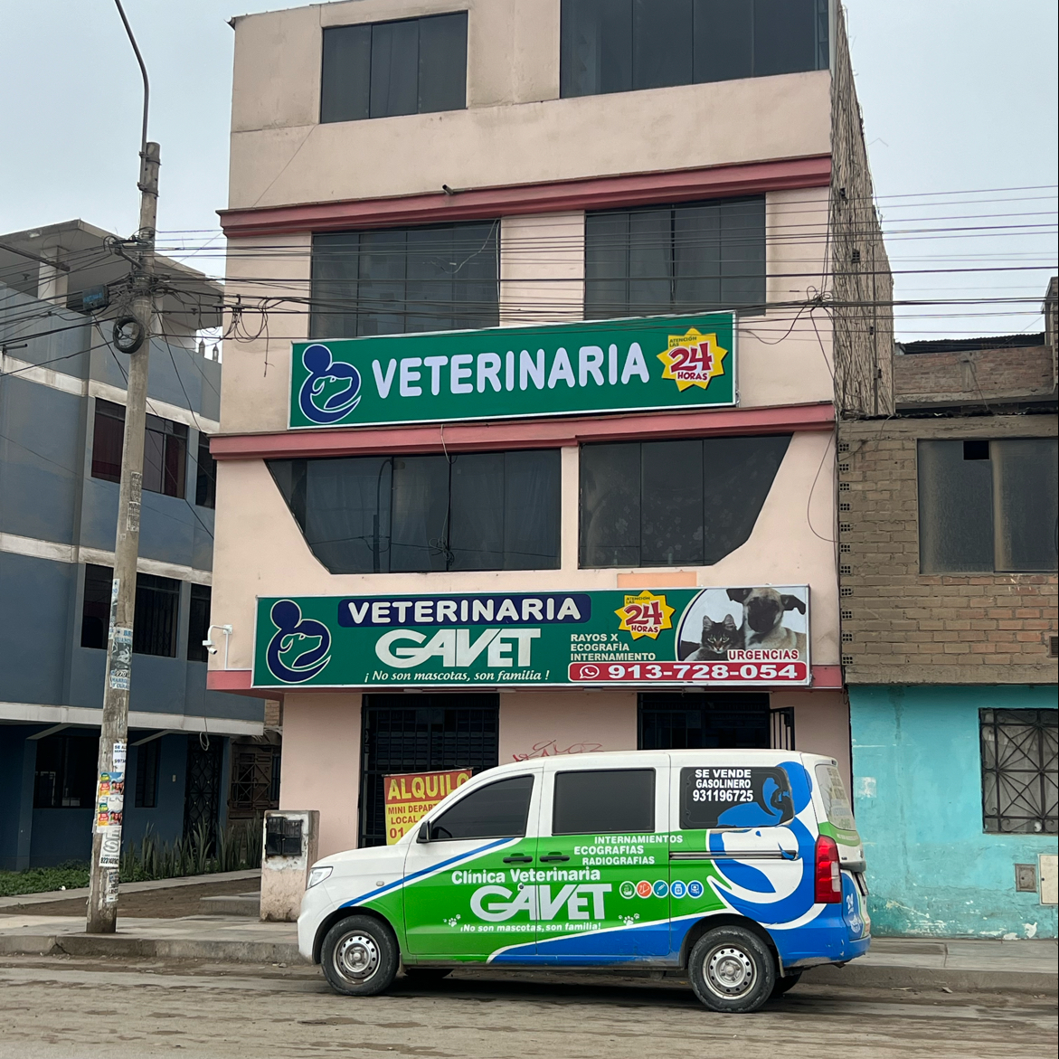 Clínica Veterinaria Gavet - Sede Chimpu Ocllo