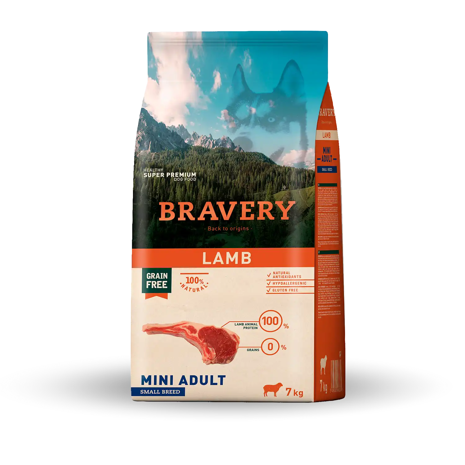 BRAVERY DOG LAMB MINI ADULT SMALL BREEDS