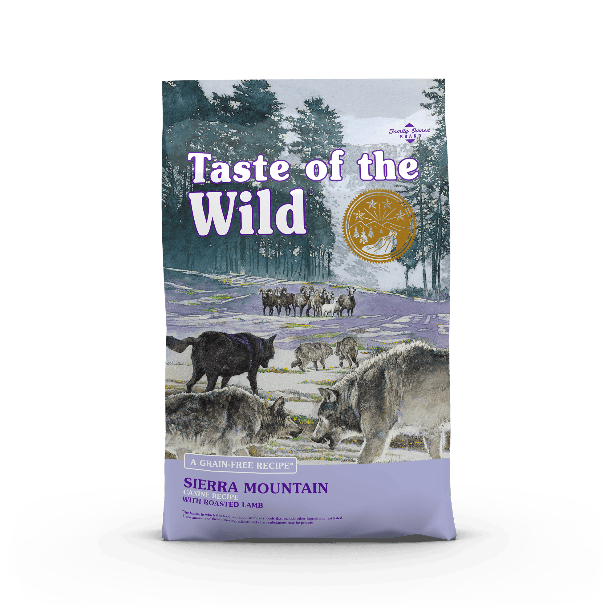 Sierra Mountain Canine Recipe with Roasted Lamb