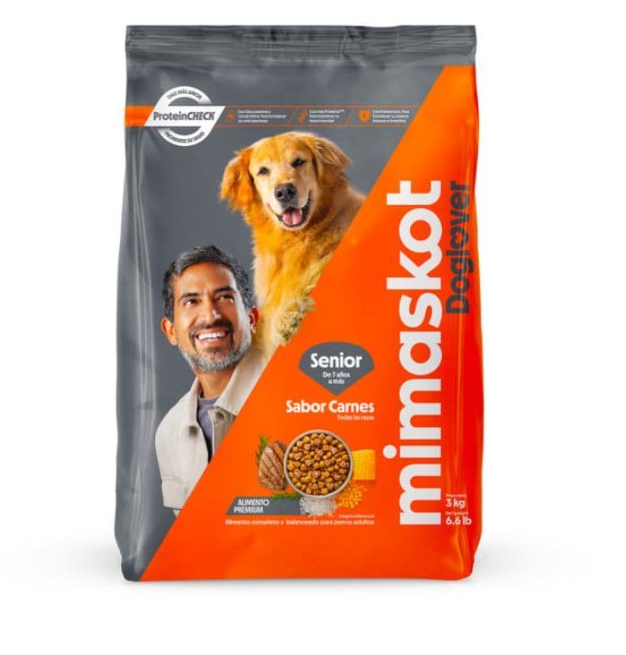 Alimento para Perro Senior Carnes Todas las Razas 15 Kg