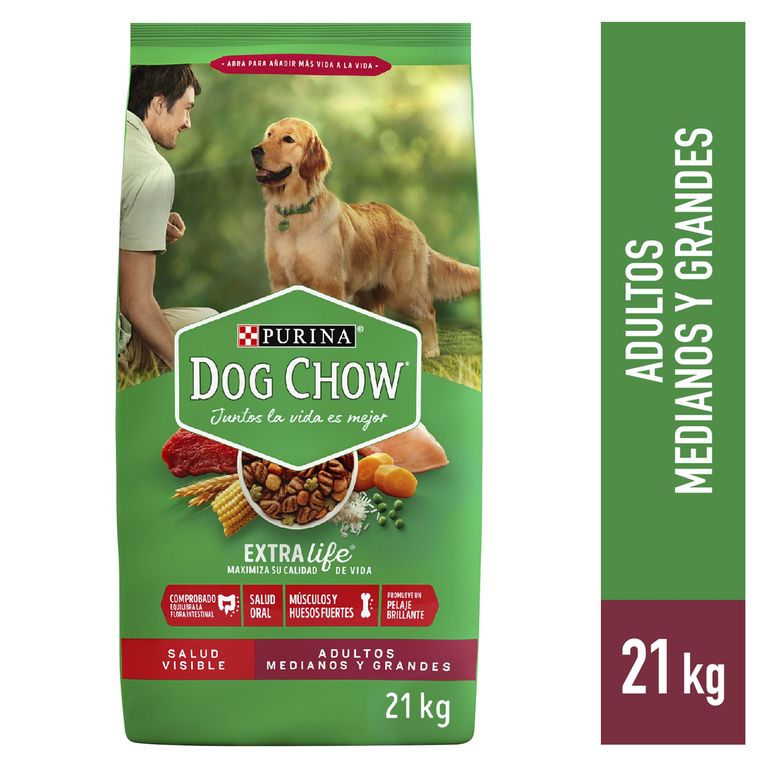 Adultos Raza Mediana/Grande Croquetas Perros 21 kg