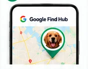 Ilustración de un dispositivo visible en Google Find Hub